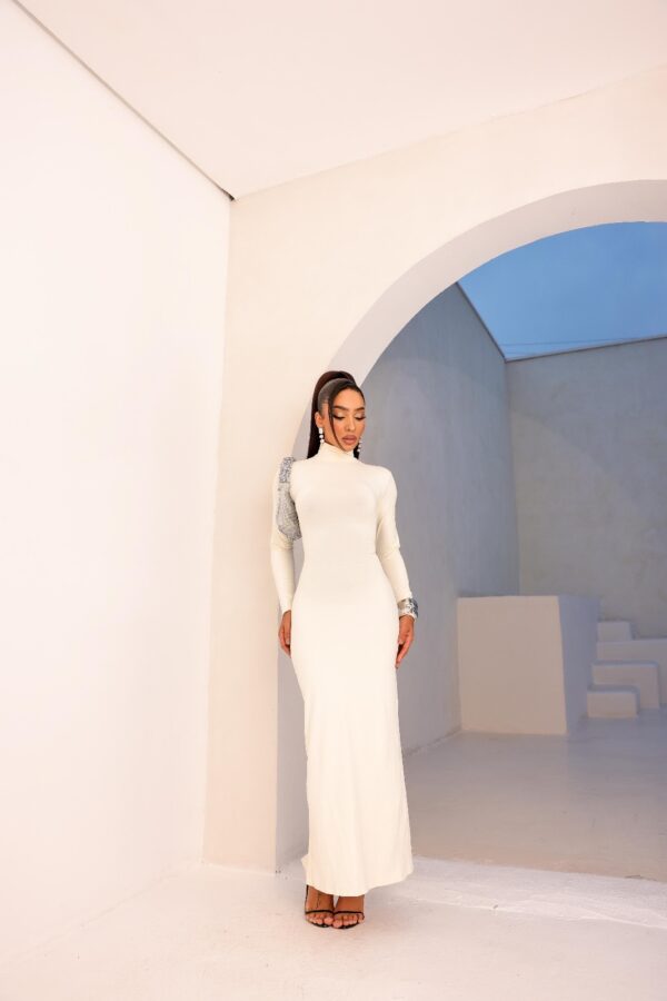 Vestido Eva Off White - Image 3